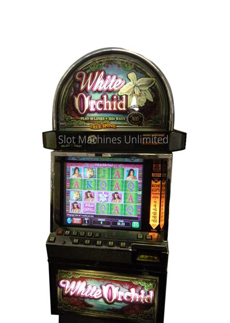 white orchid slot machine